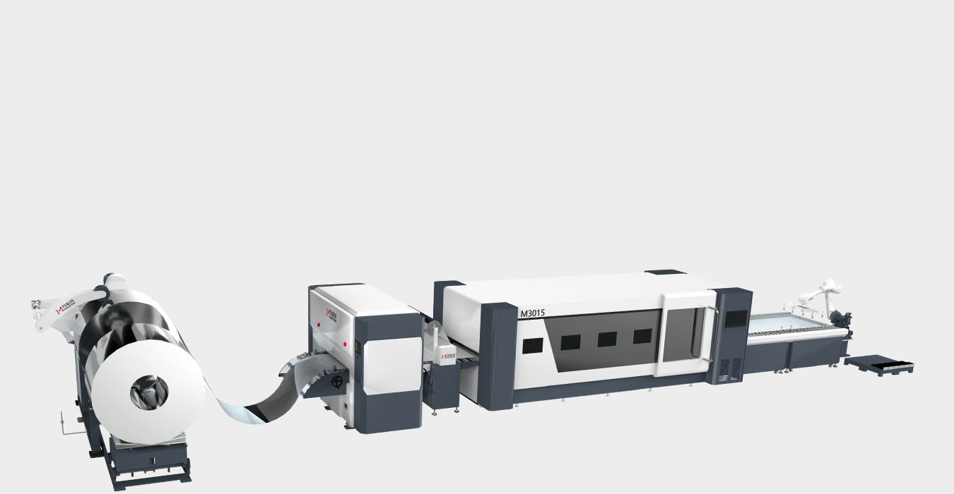 Uncoiling and leveling longitudinal shear line